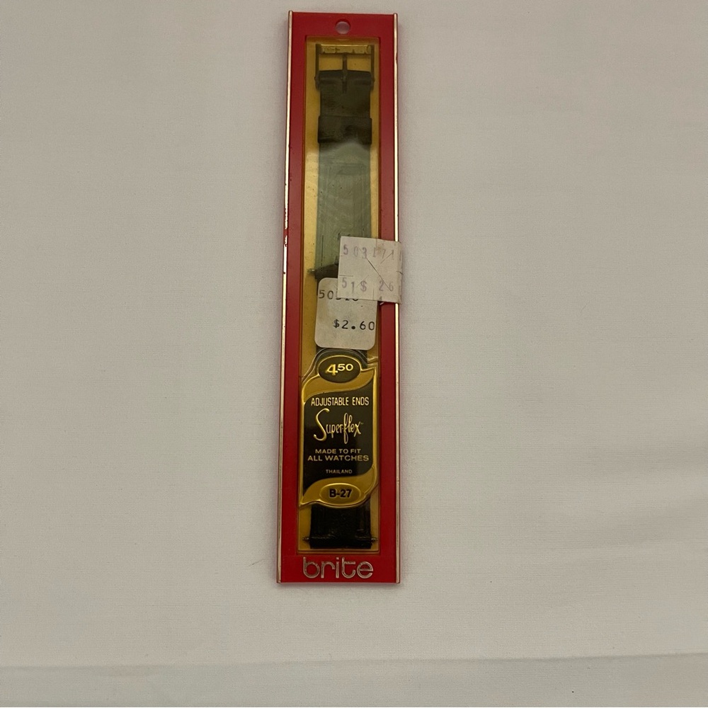 Vintage Superflex Adjustable Watch Band